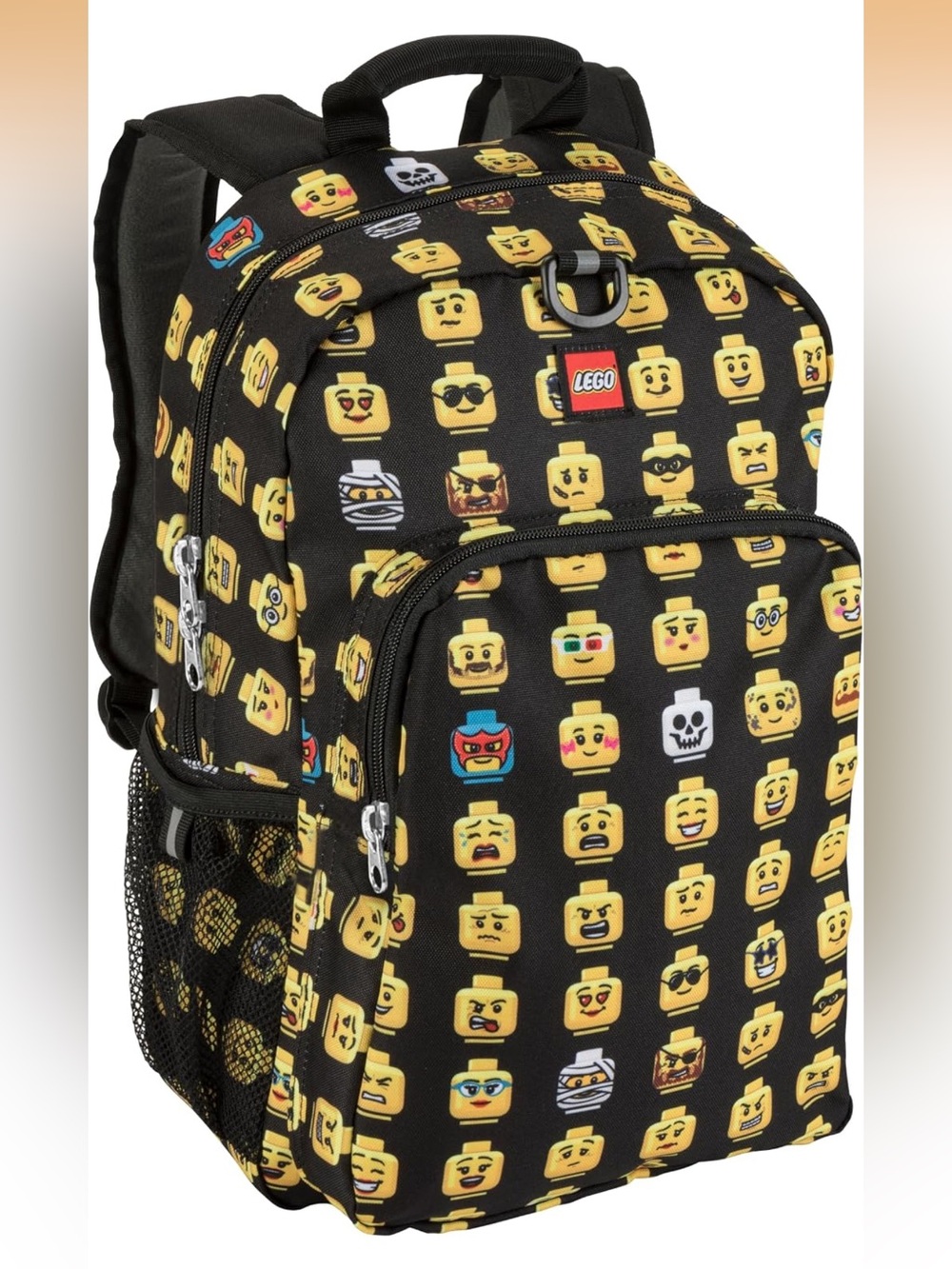 Lego minifigure Backpack and Lunchbox